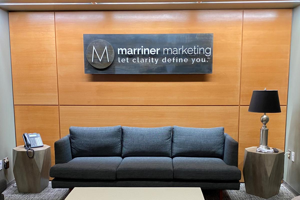 Marriner Marketing After Install custom 3d sign