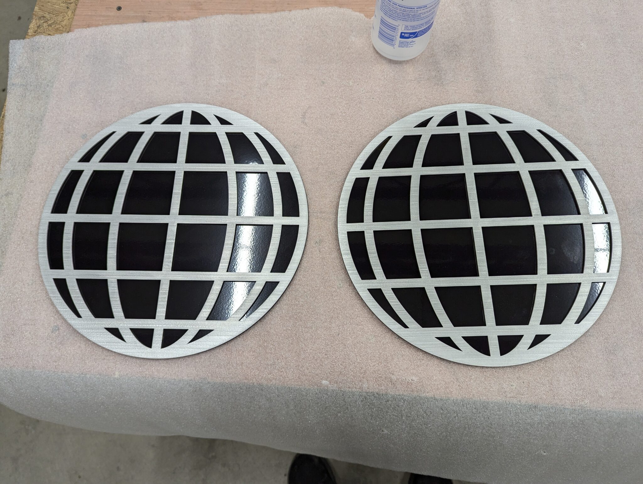 Custom metal exterior sign for Navy Federal Credit Union fabricated by ShieldCo Art showing commercial-grade sign quality