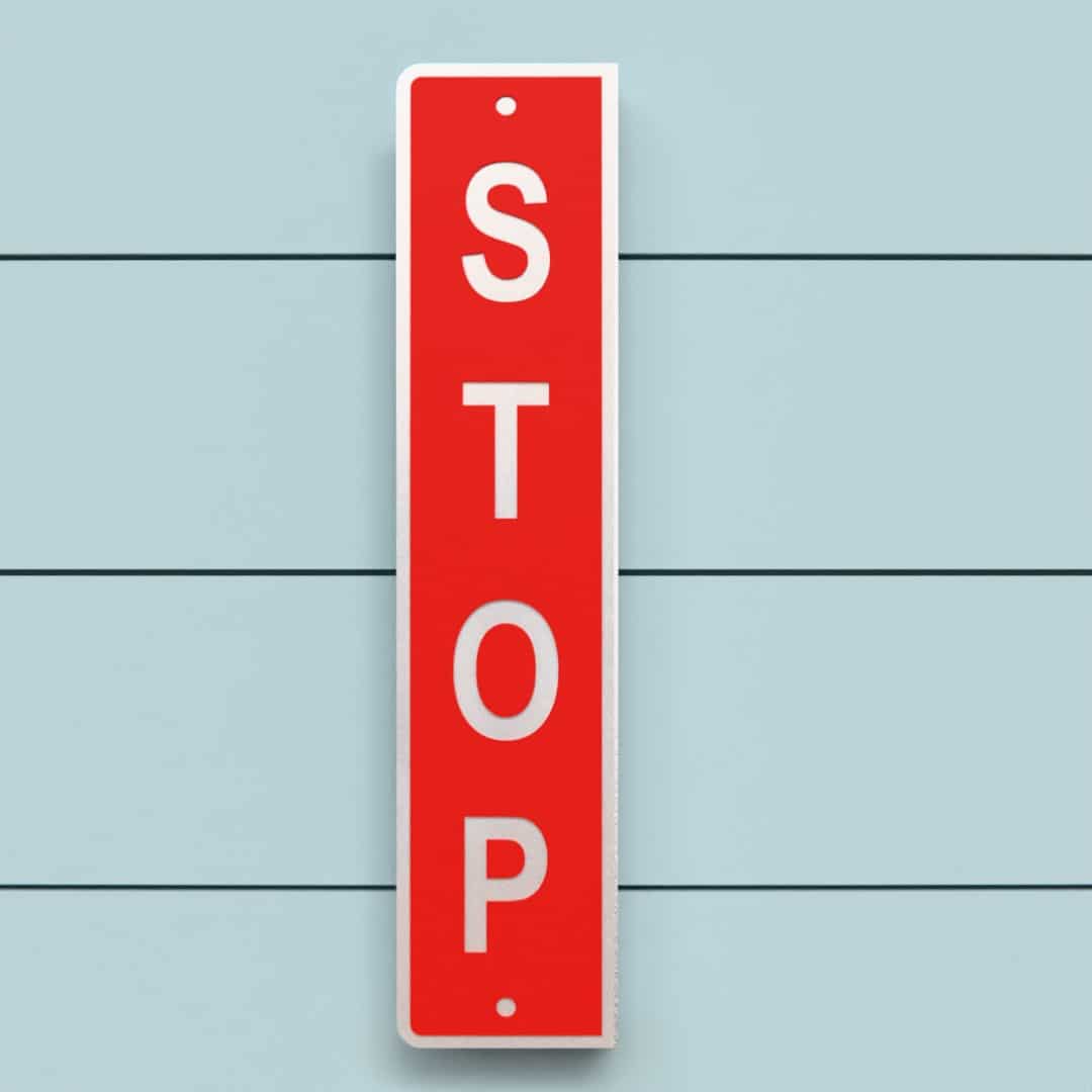 Stop Sign Guardhouse