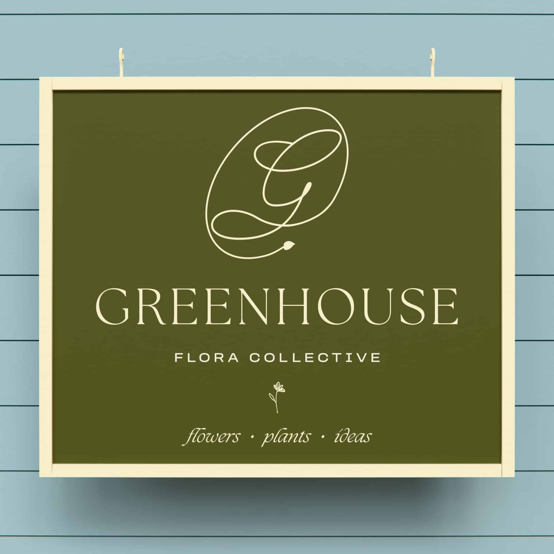 Greenhouse Flora hanging blade