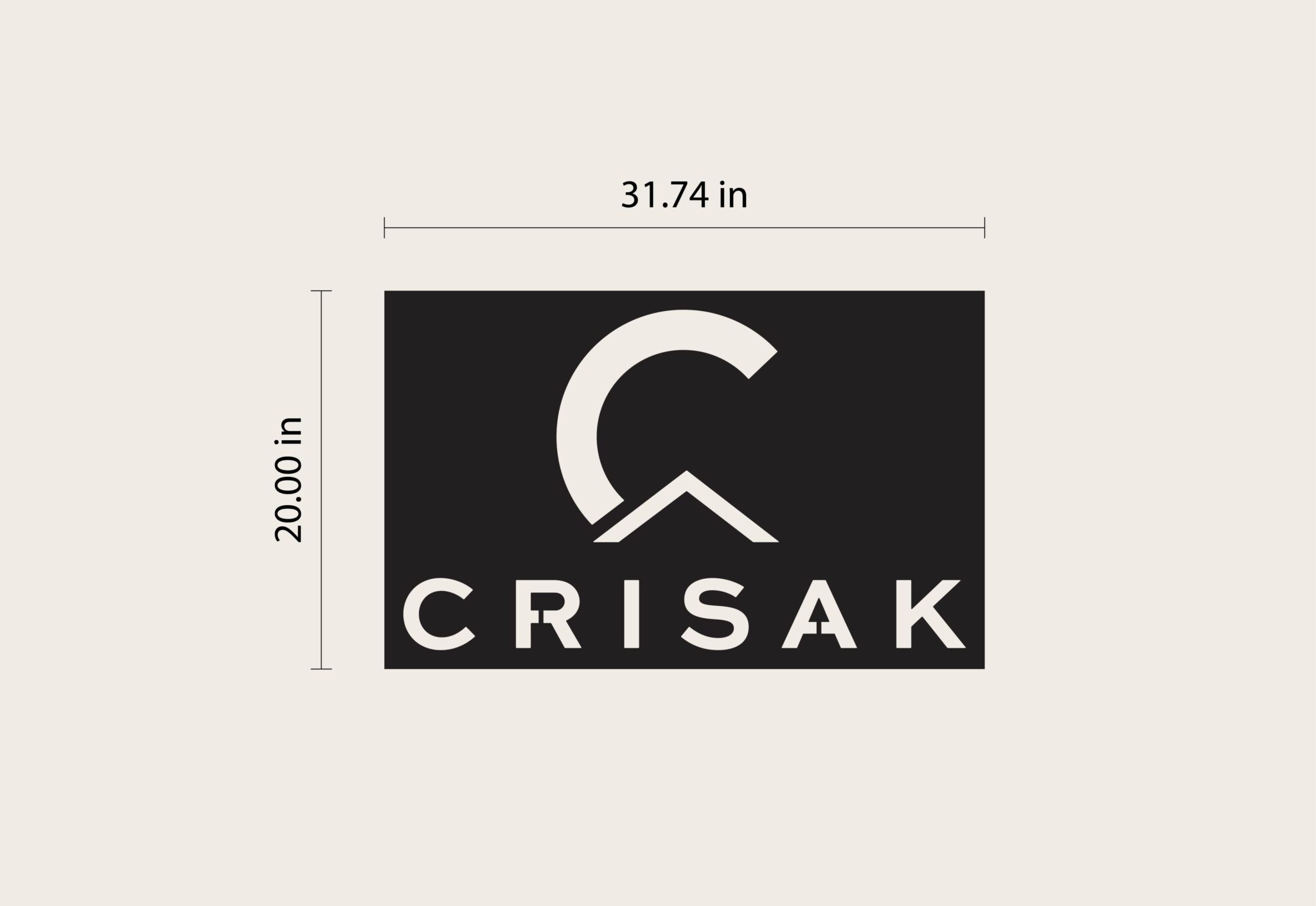 Crisak template cutout