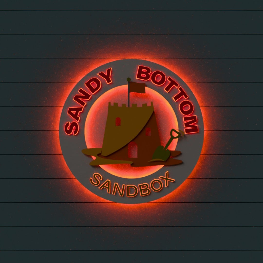 Sandy Bottom Sandbox