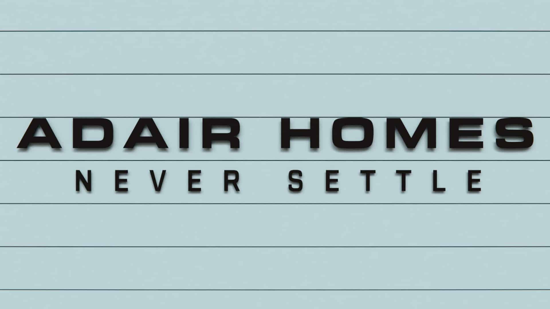 Adair Homes - Repurchase